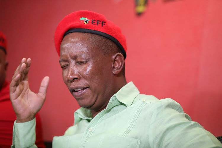 EFF leader Julius Malema