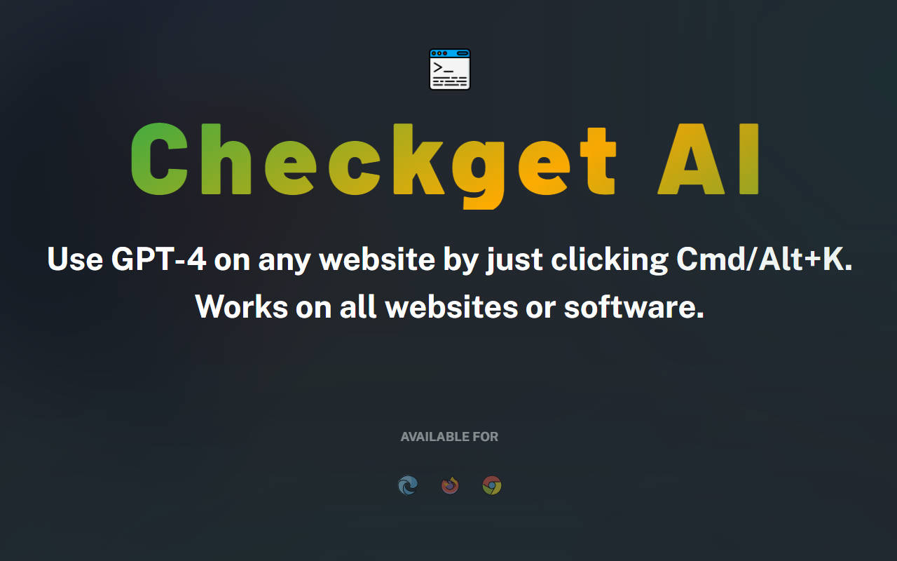 Checkget AI - Smart Assistant for ChatGPT Chrome Extension Image 4
