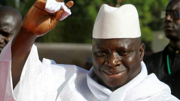 Yahya Jammeh now lives in exile in Equatorial Guinea