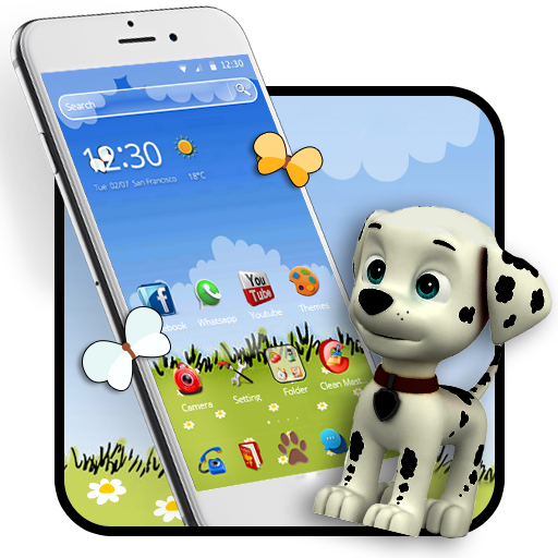 Adorable Animated Puppy Theme Apl Di Google Play