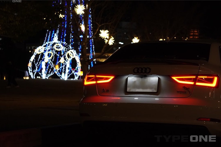 A3 セダンの大分・アウディのある生活・クリスマスイヴ・イルミネーションと愛車に関するカスタム事例の投稿画像3枚目