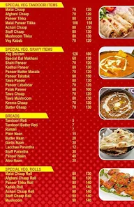 Guruji Malai Chaap Wale menu 3