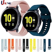 Dây Đeo Silicon 20Cm Thay Thế Cho Đồng Hồ Samsung Galaxy Watch Active 2 40/44Mm