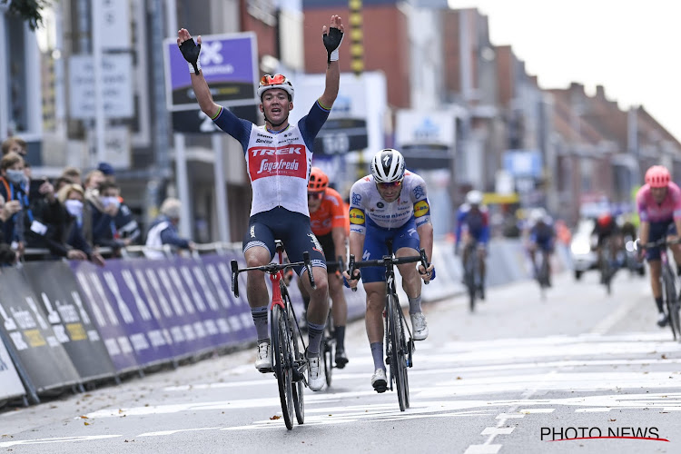 Winnaar Pedersen zag ook  rivaliteit bij Van Aert en Van der Poel: "Geen van beiden wilde dat de ander kon vertrekken"