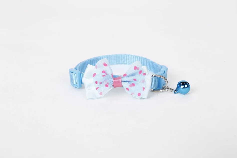 2023 Pet Bow Collar Bell Collar Cat Collar Spot Sales