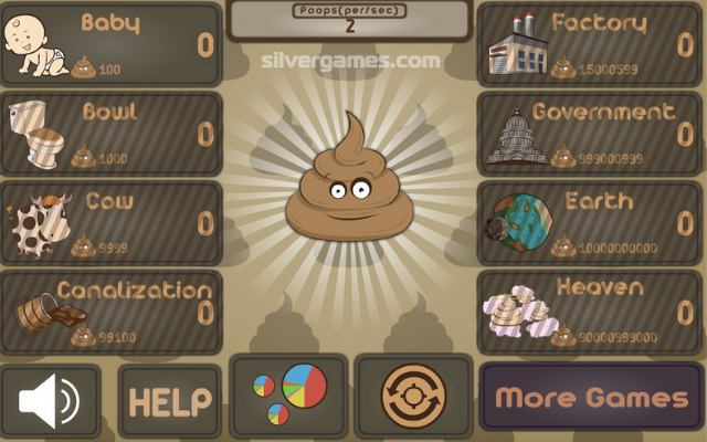 Poop Clicker Game Online Free Play Preview image 5