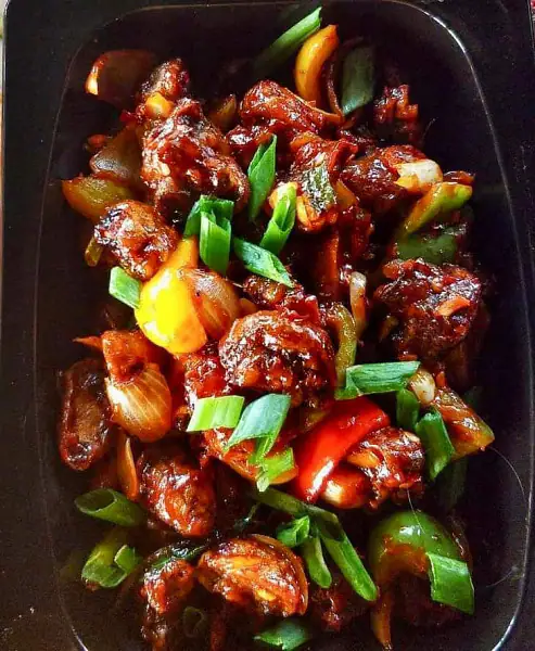 Honey Chilli Mushroom Dry [10 Pieces]