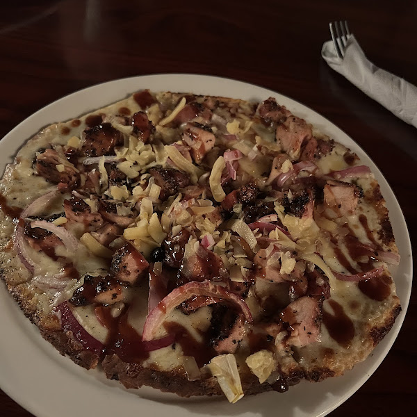 Bbq chicken pizza