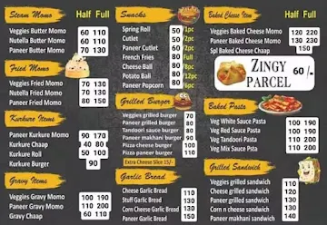 Momo Talab menu 