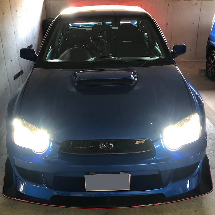 インプレッサ WRX STIの2023年もよろしくお願いします・GDBワイドボディ・GDBインプレッサ・ウェッズスポーツTC105Ｎ・レイルデフマウントサポートに関するカスタム事例の投稿画像3枚目