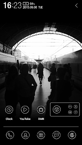 Waiting for Train Atom Theme screenshot 1