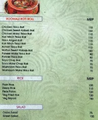 Mughal Zaika menu 1