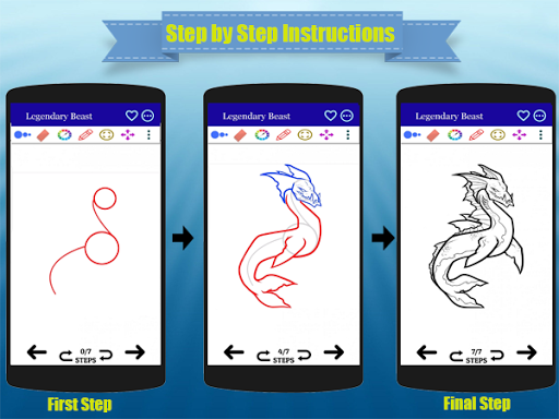 Screenshot How to Draw Mythical Monster