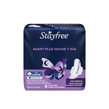 Toalla Higiénica Stayfree Nocturna x 8 und  