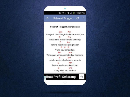 Chord Gitar Malay-Saleem Iklim