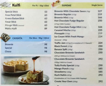 Giani menu 