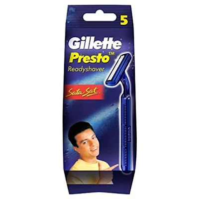 GILL SH/RAZOR PRESTO3 5X1 1PC