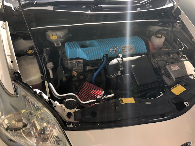 プリウスの毒キノコ・エアクリ・DIY・こだわり車外パーツに関するカスタム事例の投稿画像1枚目
