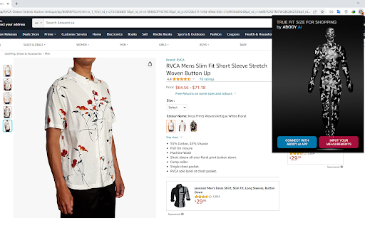 ABODY.AI: True Fit Size For Shopping