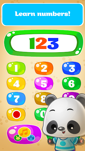 Screenshot Babyphone game Numbers Animals