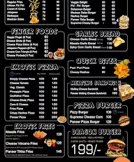 Snack Zilla menu 2