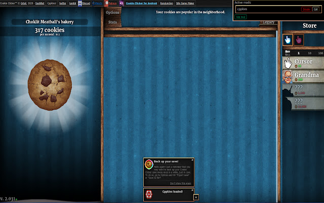 Cookie Clickers™ Mod Menu v3.8.1