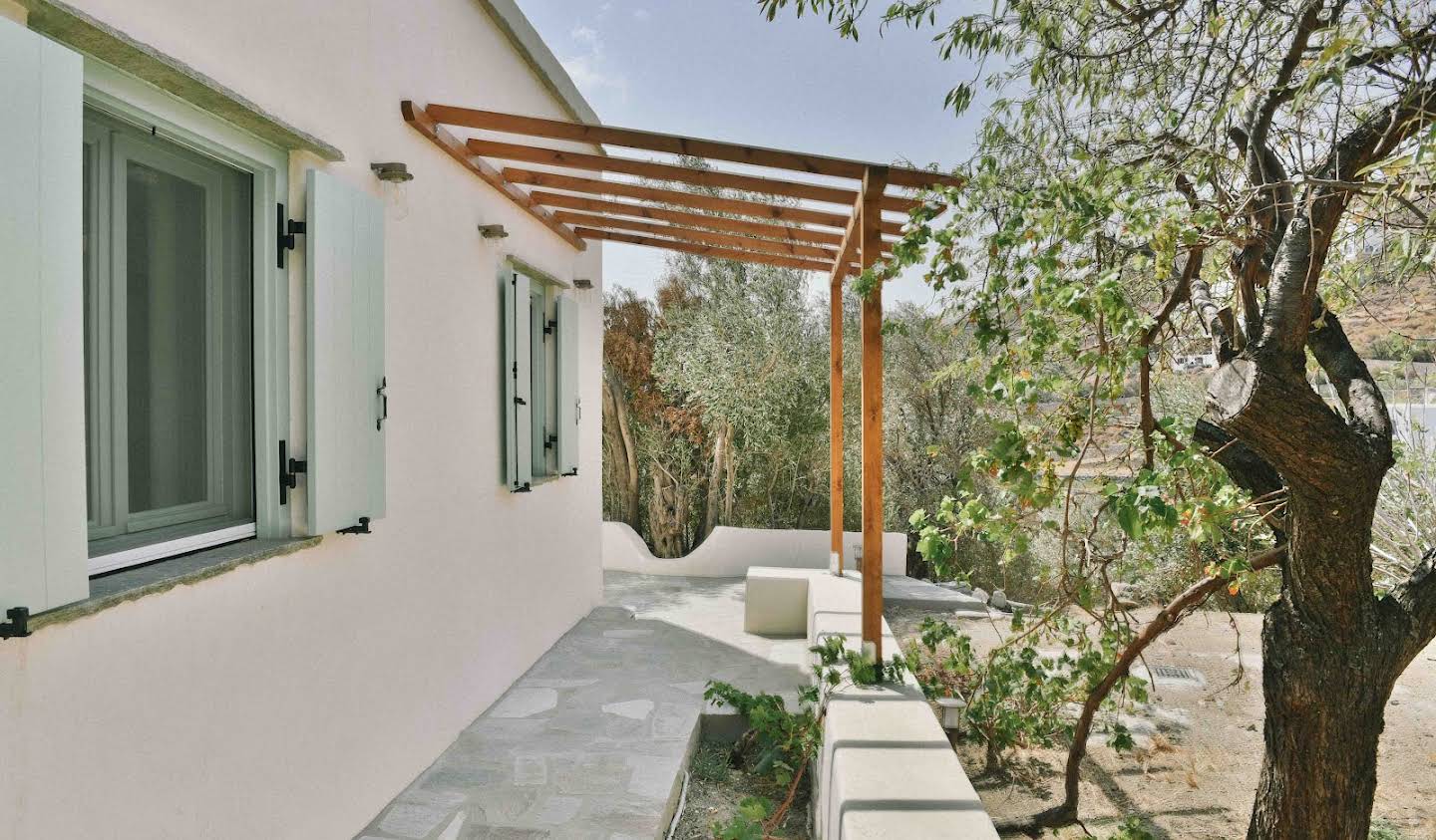 House with garden Tinos