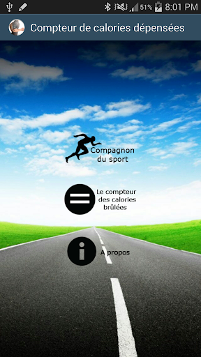 Compteur de calories dépensées