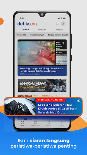 Screenshot detikcom - Berita Terkini