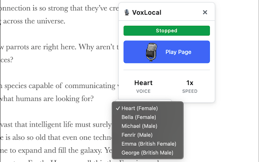 VoxLocal screenshot 1