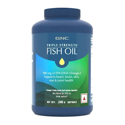 GNC Triple Strength Fish Oil SoftGel Cap - 60s