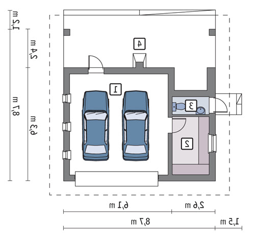 GC57 - Rzut parteru