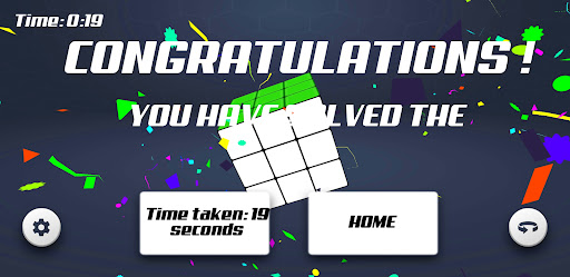 Screenshot 3D Rubik's Cube