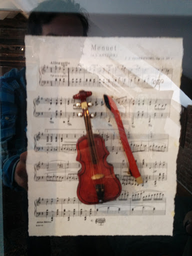 Vieux Violon D'edmour Harvey Ancien