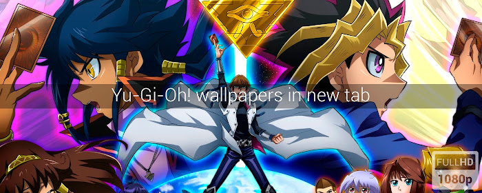 Yu-Gi-Oh Wallpapers New Tab marquee promo image