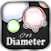 Diamètre  icon