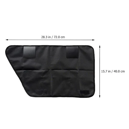 2Pcs Car Mat Window Guard Door Mats Indoor Puppy Protector Mats Cushion Scratch Resistant Dog Baby Accessories Back Seat