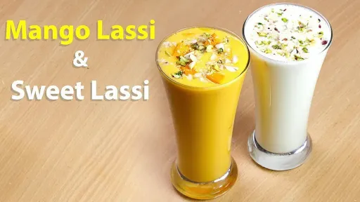 Sweet Lassi + Mango Lassi