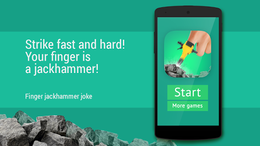 Finger jackhammer joke