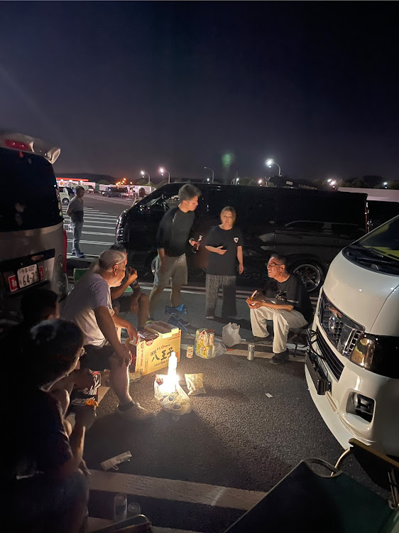 NV350キャラバンのNV350・全オフ・メッセミキ・暑すぎた。。。・関東勢いろいろありました。。。に関するカスタム事例の投稿画像2枚目