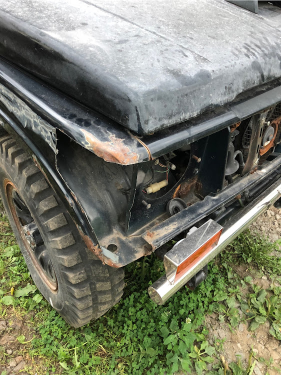 ジムニーのDIY・板金修理に関するカスタム事例の投稿画像1枚目