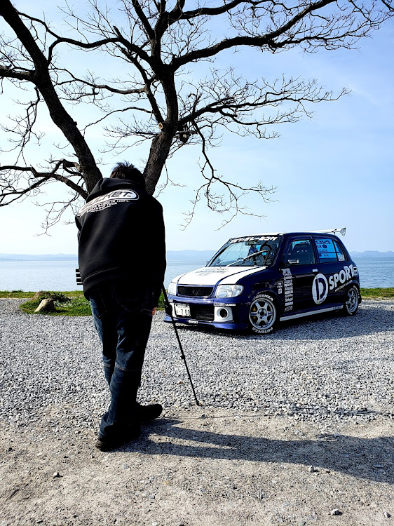 ミラのLファミリー・Lファミリー滋賀支部・L700ミラ・家族ツーリング・夜桜🌸コラボに関するカスタム事例の投稿画像4枚目