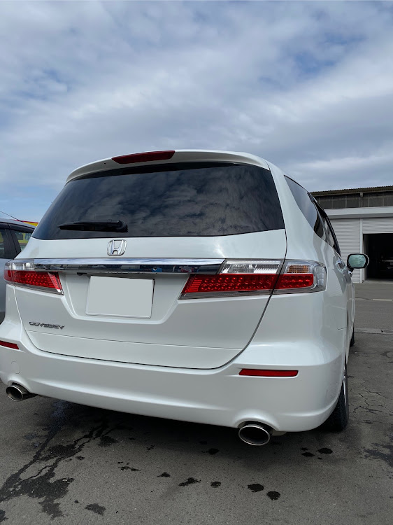 オデッセイのオデッセイ RB3・ノブレッセマフラー・ドライブ・車高調整に関するカスタム事例の投稿画像1枚目