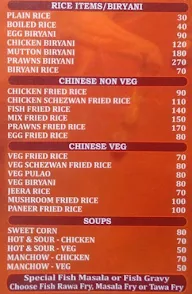 Race Course Restaurant menu 4