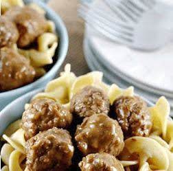 Meatballs & Mushroom Soup_image