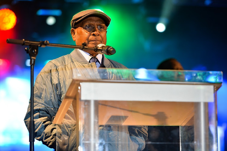 Dr Sam Ramsamy, officially opens the championships during the CAA 20th African Senior Championships Opening Ceremony at Growth Point Kings Park stadium on June 21, 2016 in Durban, South Africa.