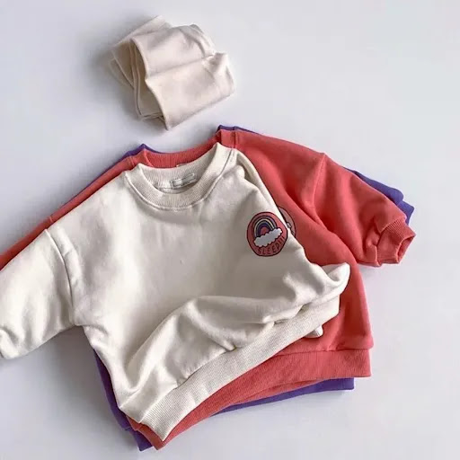 Title 13, Baby Spring and Autumn Clothes, Rainbow Sweater...