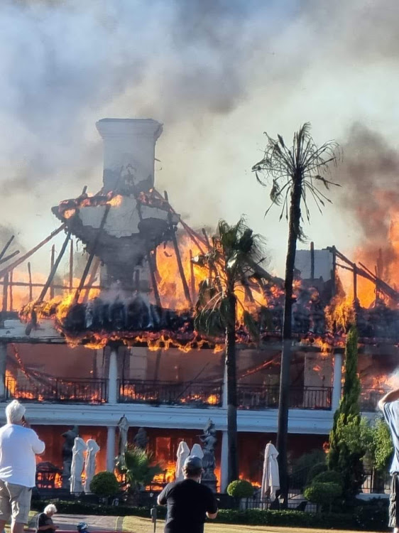 The fire that started at Shelley Point Hotel in the Western Cape on Tuesday has been contained.