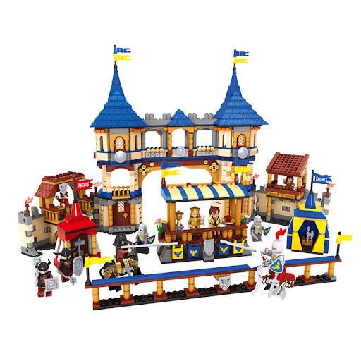 Title 3, Assemble an Ancient Castle Building Block Set. ...