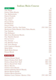 Dakshin Garden Bar & Kitchen menu 6